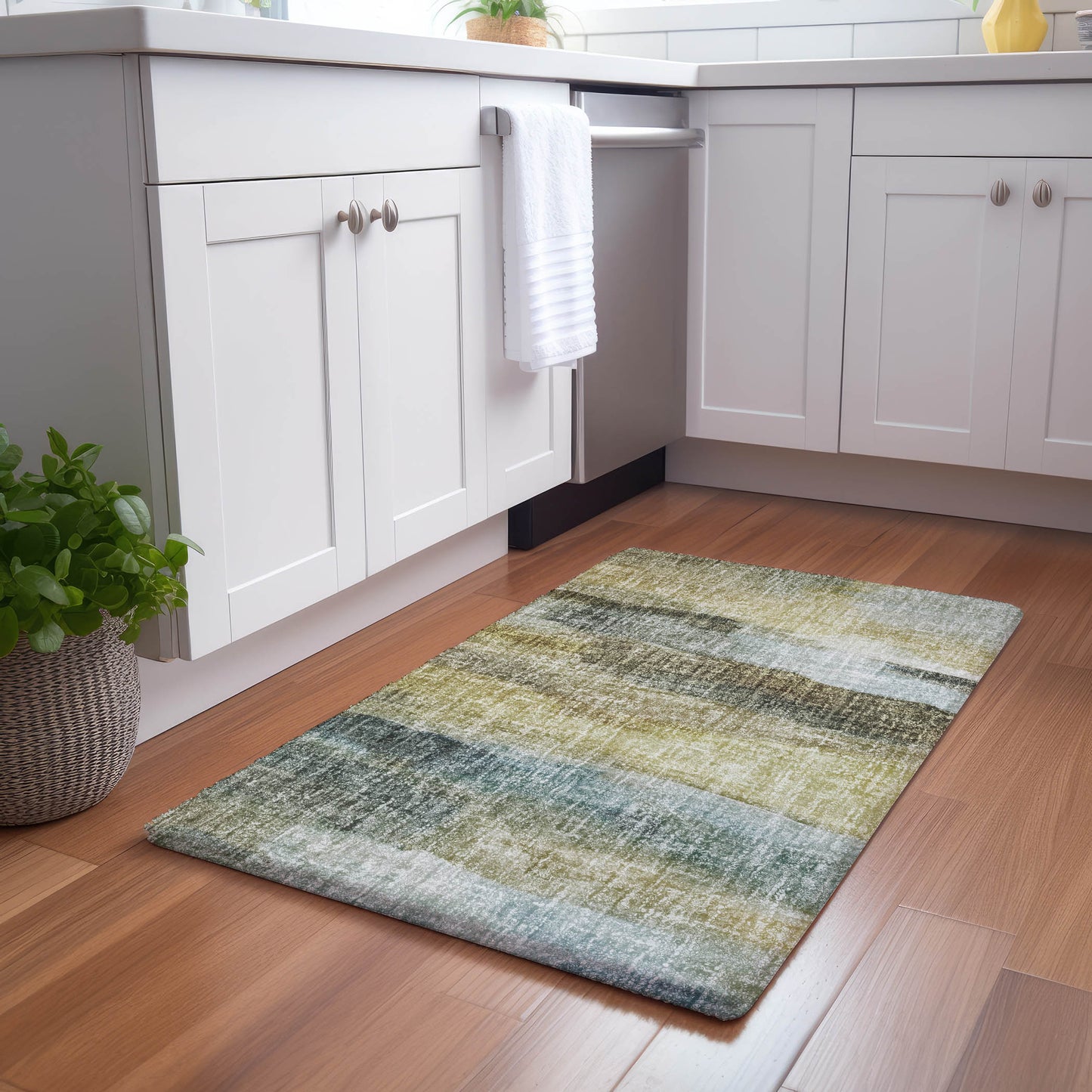 Machine Made Boca BO4 Khaki - Dalyn Rugs