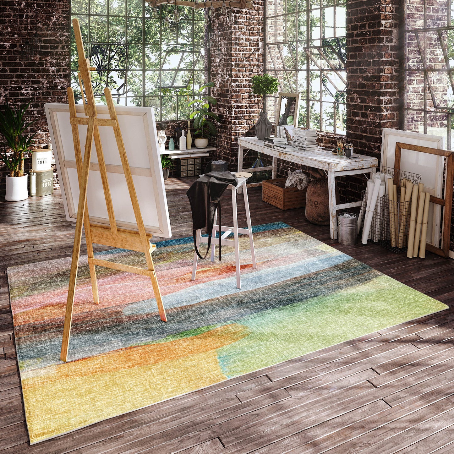 Machine Made Boca BO5 Salmon - Dalyn Rugs