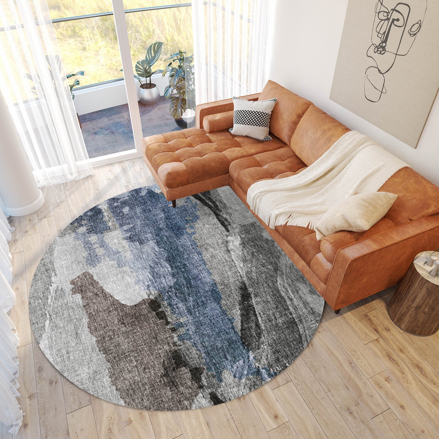 Machine Made Boca BO6 Pewter - Dalyn Rugs