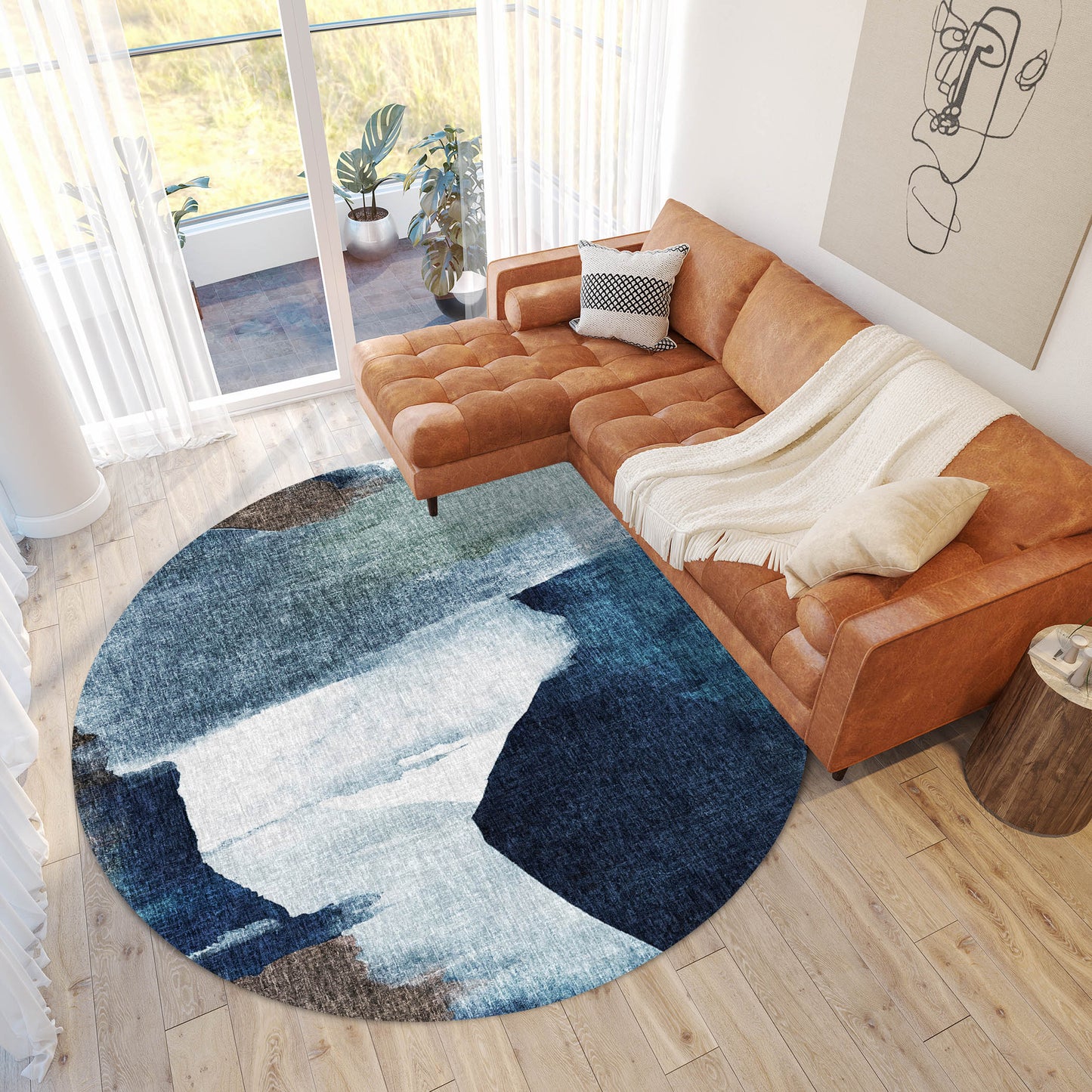 Machine Made Boca BO7 Denim - Dalyn Rugs