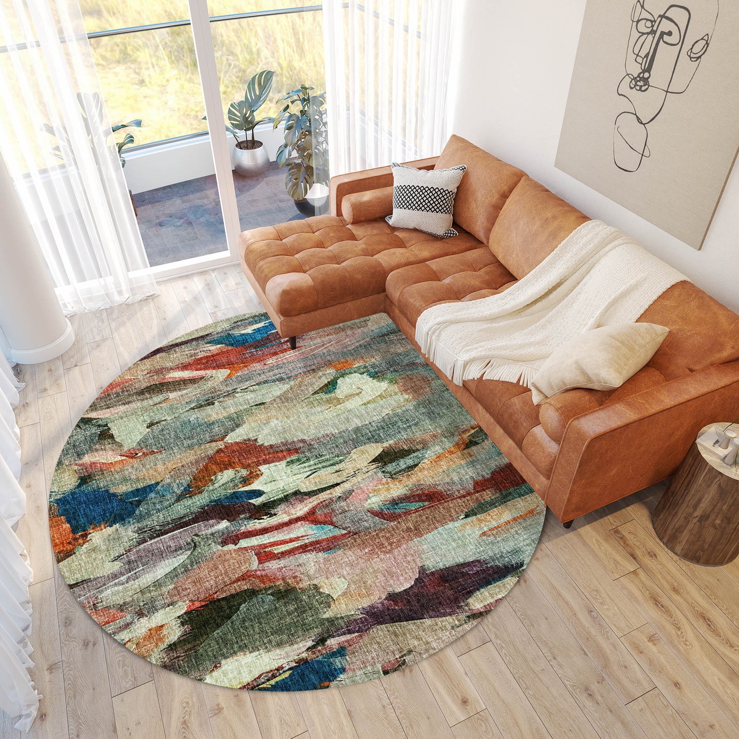 Machine Made Boca BO8 Paprika - Dalyn Rugs