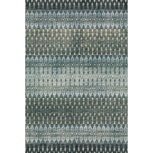 Machine Made Brisbane BR1 Mineral Blue - Dalyn Rugs