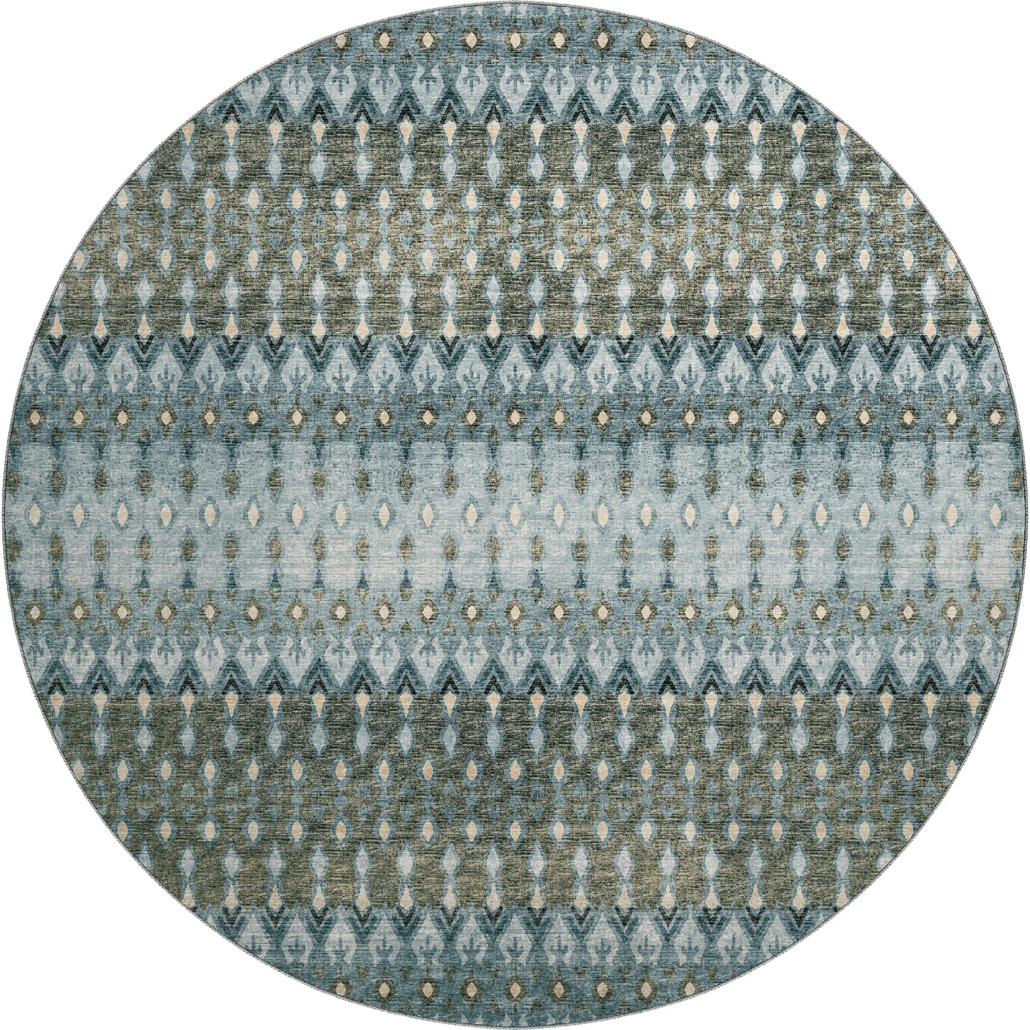 Machine Made Brisbane BR1 Mineral Blue - Dalyn Rugs