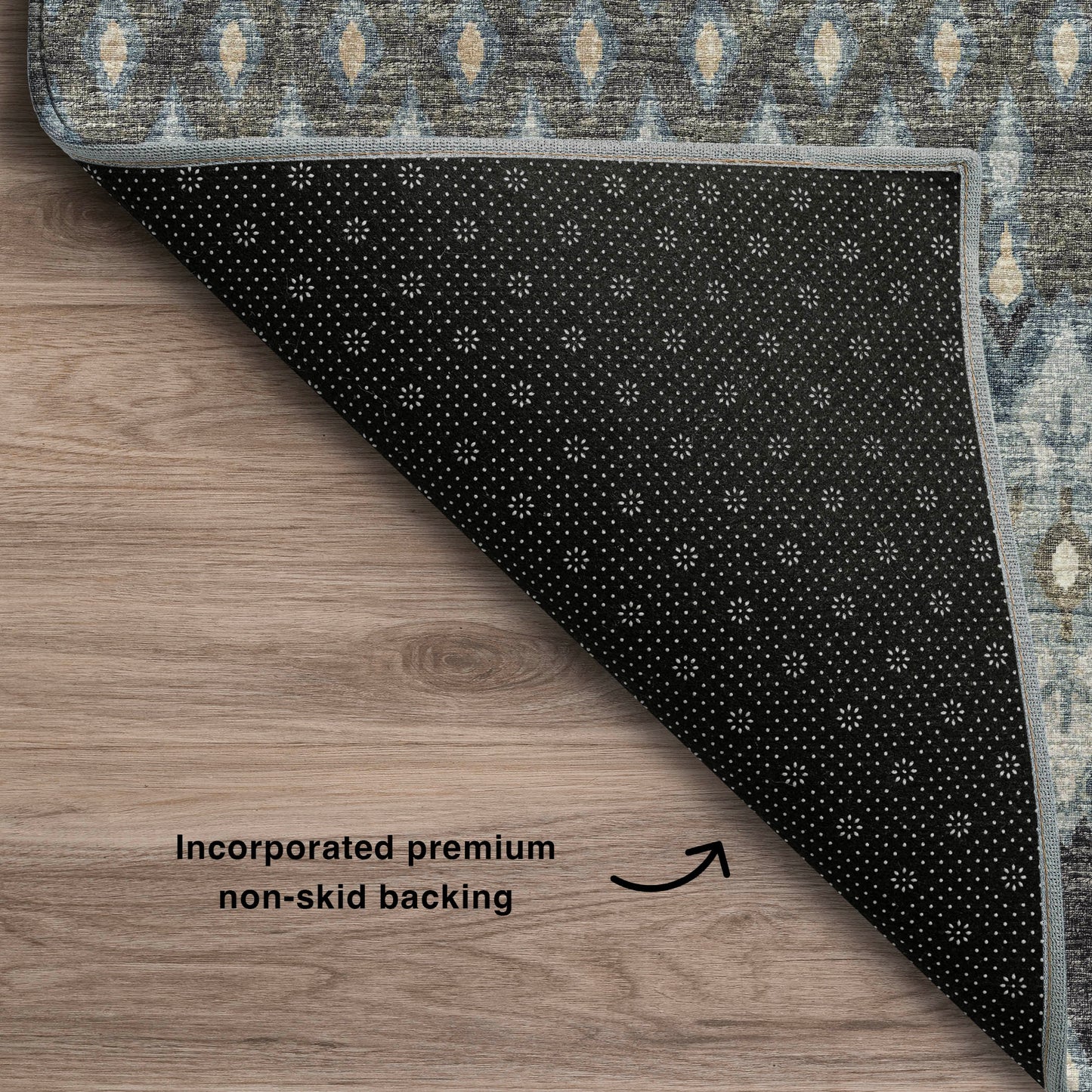 Machine Made Brisbane BR1 Mineral Blue - Dalyn Rugs