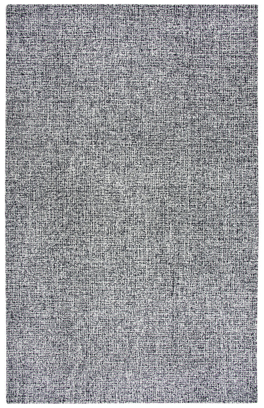 Brindleton BR223B Black/Ivory Hand Tufted Rug - Rizzy