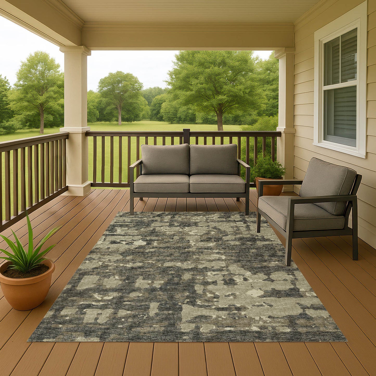 Machine Made Brisbane BR5 Desert - Dalyn Rugs