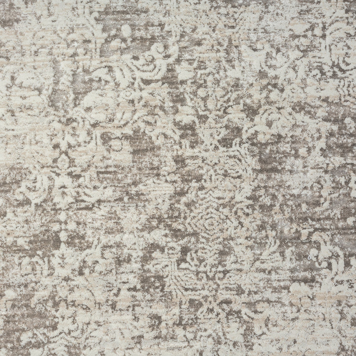 Brisbane-82285 Transitional Power-Loomed Gray Cotton Indoor Area Rug - LR Home