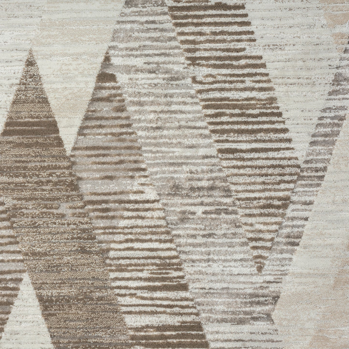 Brisbane-82287 Contemporary Power-Loomed Gray Cotton Indoor Area Rug - LR Home