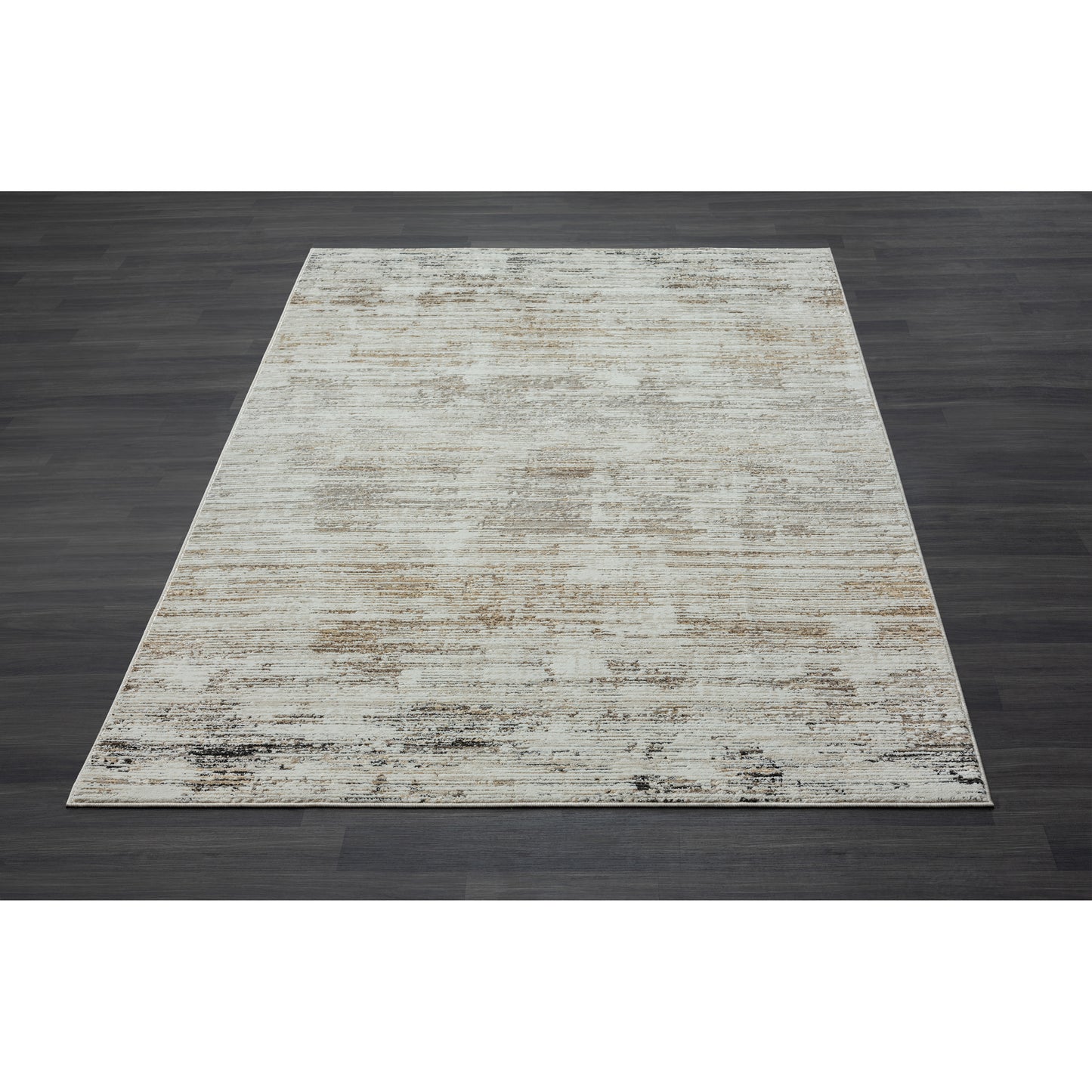 Brisbane-82288 Transitional Power-Loomed Gray/Multi Cotton Indoor Area Rug - LR Home