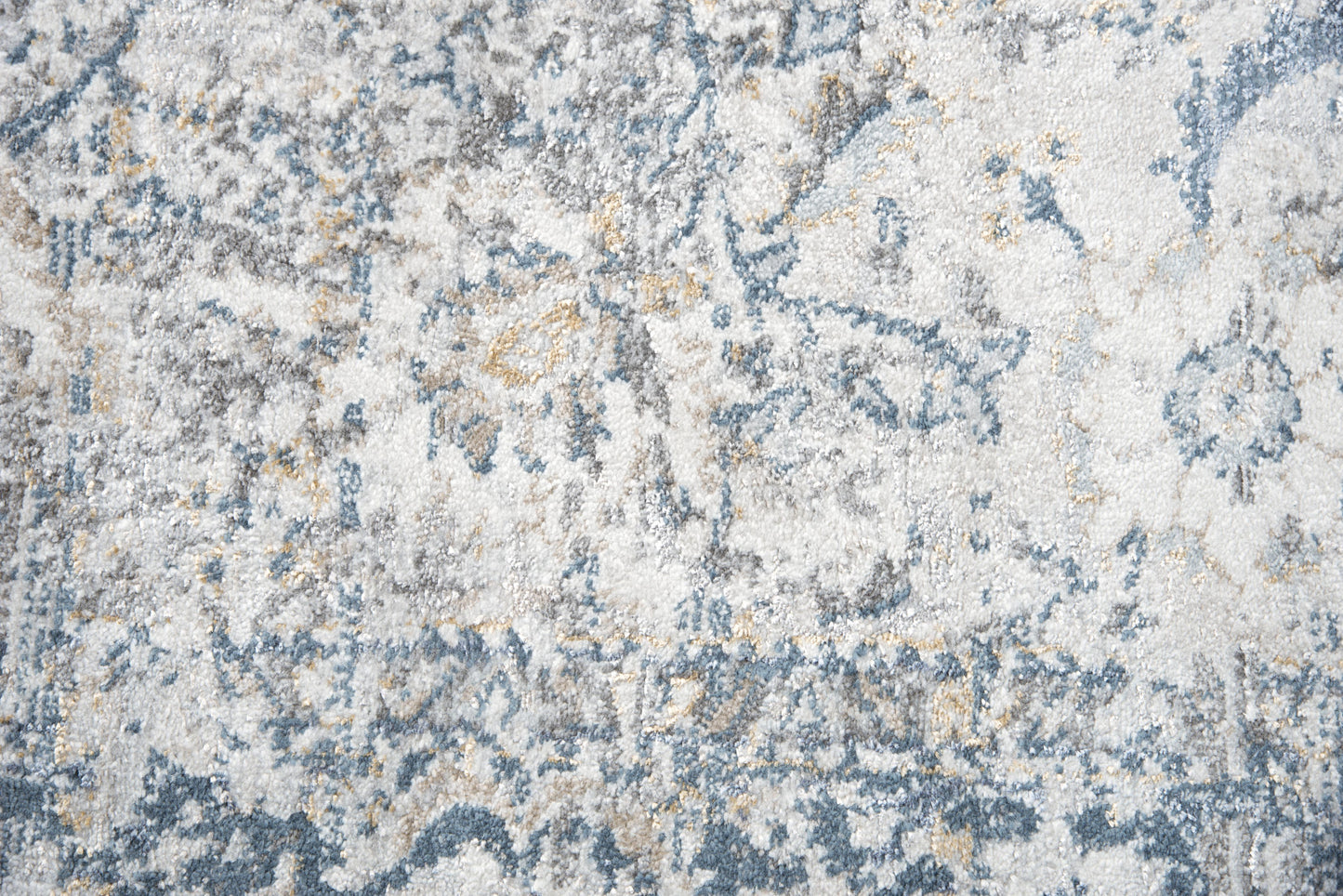 Bristol BRS105 Beige/Blue Machine-Made Rug - Rizzy