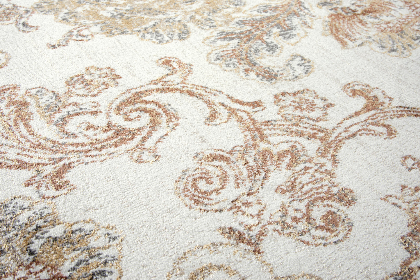 Bristol BRS110 Beige/Copper Machine-Made Rug - Rizzy