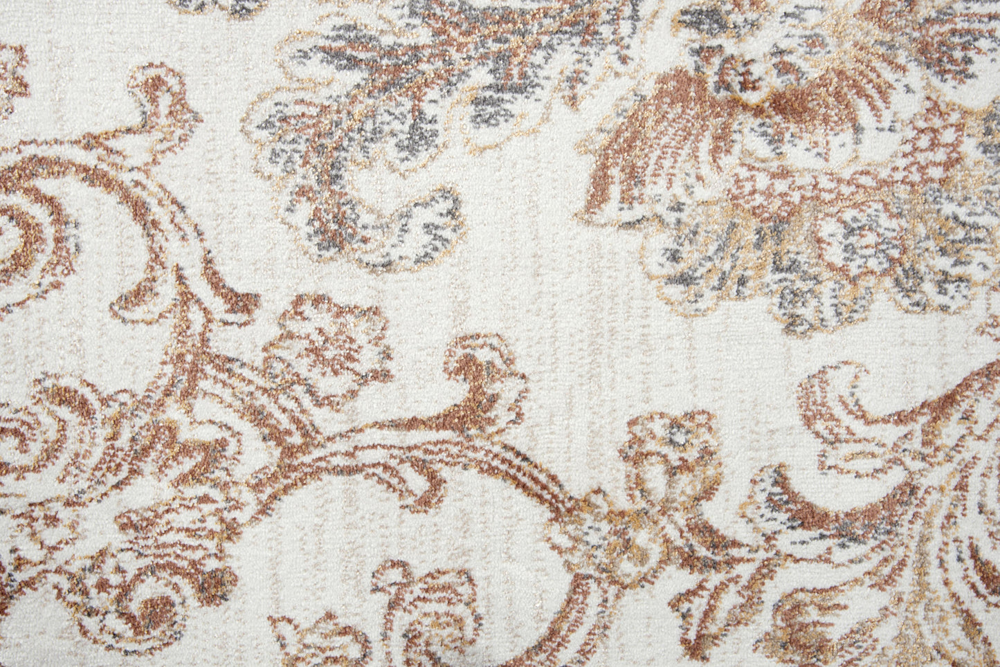 Bristol BRS110 Beige/Copper Machine-Made Rug - Rizzy