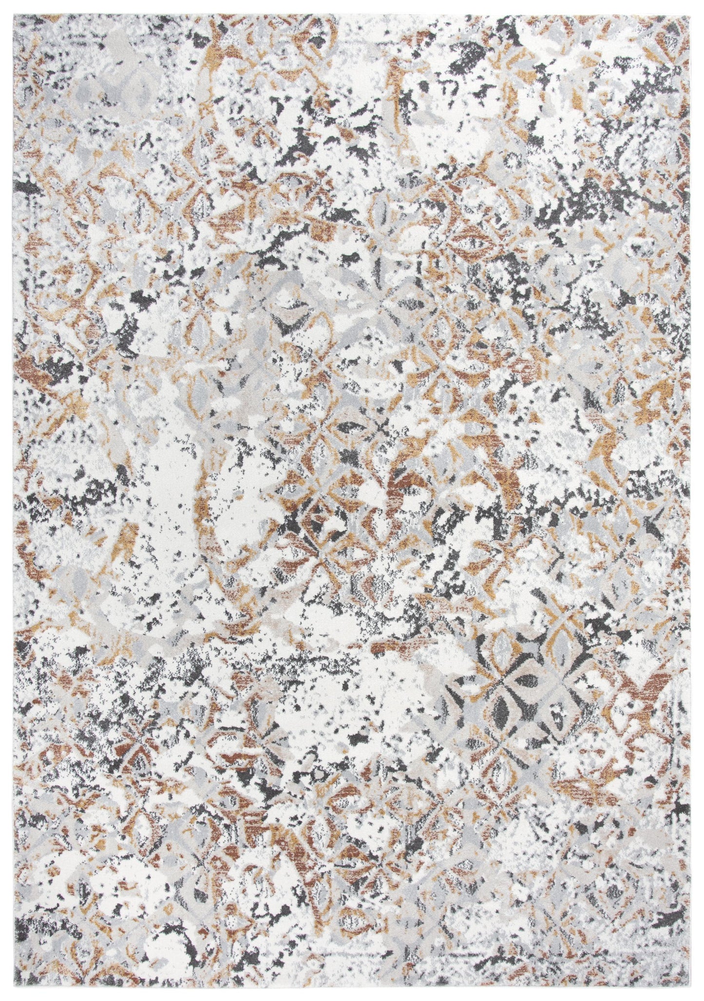 Bristol BRS111 Beige/Copper Machine-Made Rug - Rizzy