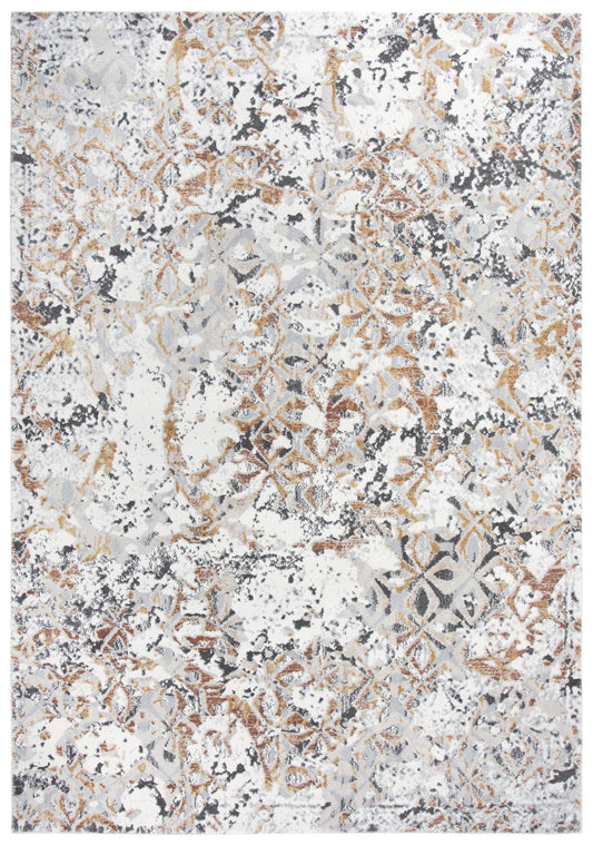 Bristol BRS111 Beige/Copper Machine-Made Rug - Rizzy