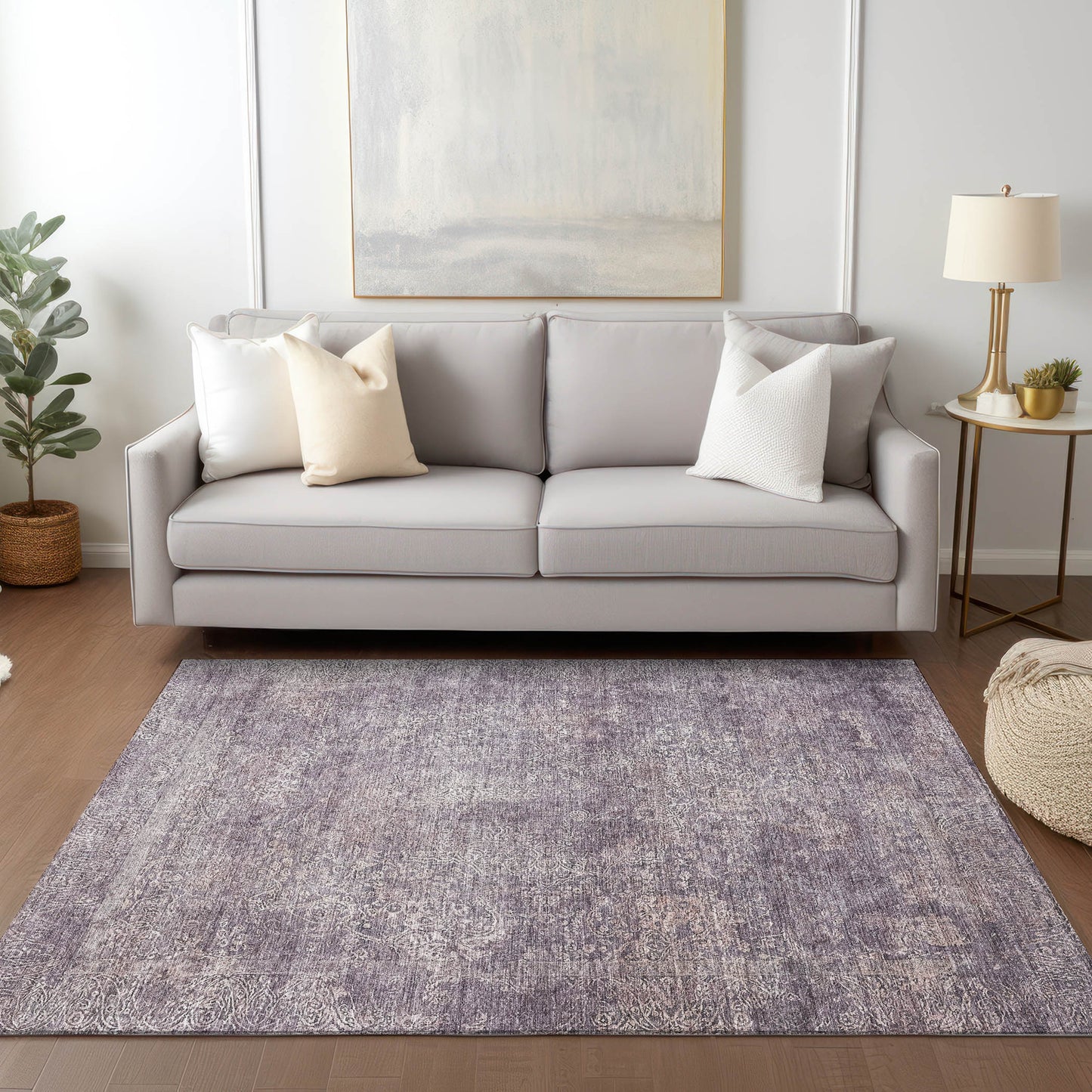 Machine Made Burano BU10 Plum - Dalyn Rugs