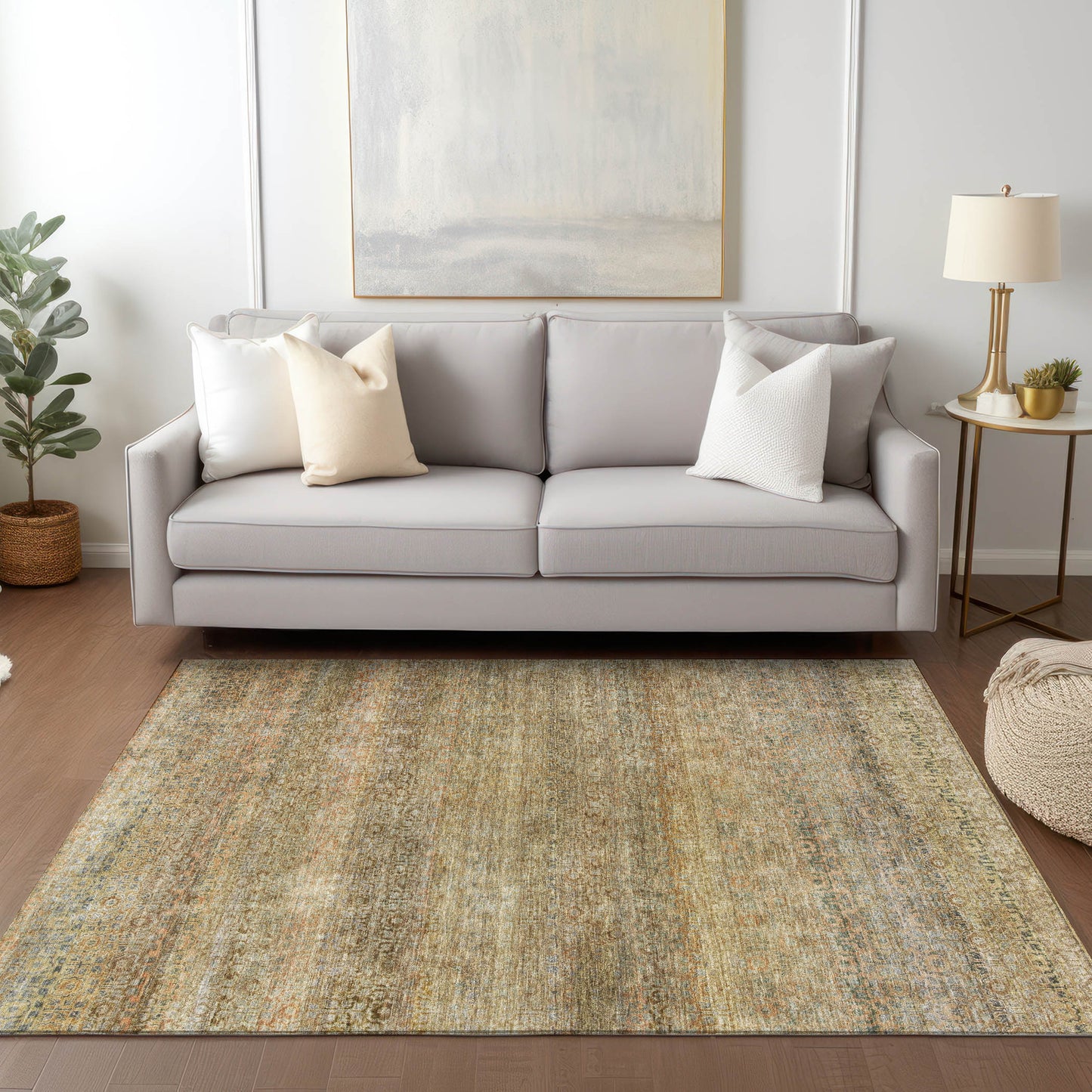 Machine Made Burano BU12 Wheat - Dalyn Rugs
