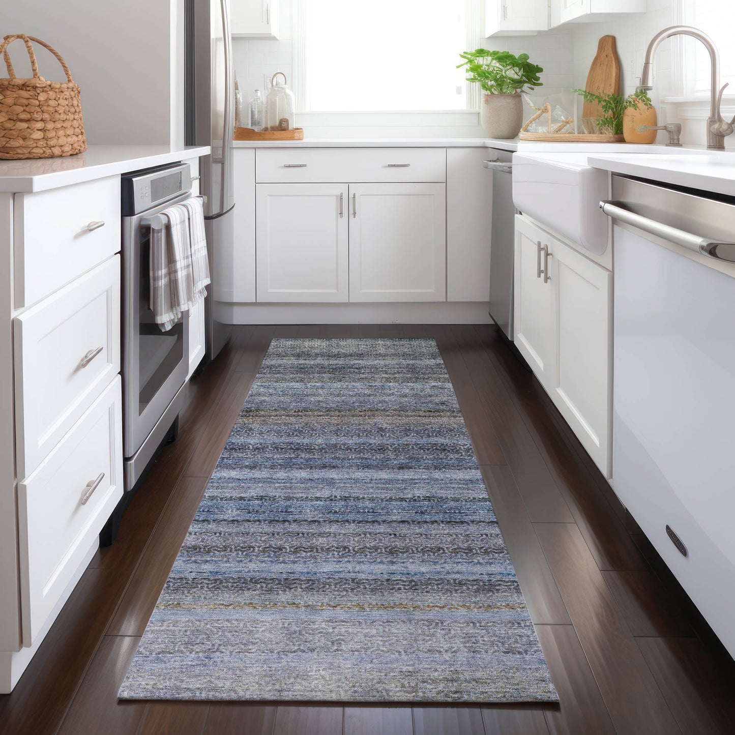 Machine Made Burano BU5 Blue - Dalyn Rugs