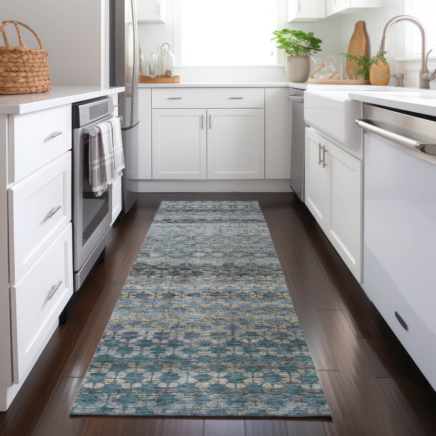 Machine Made Burano BU6 Blue - Dalyn Rugs