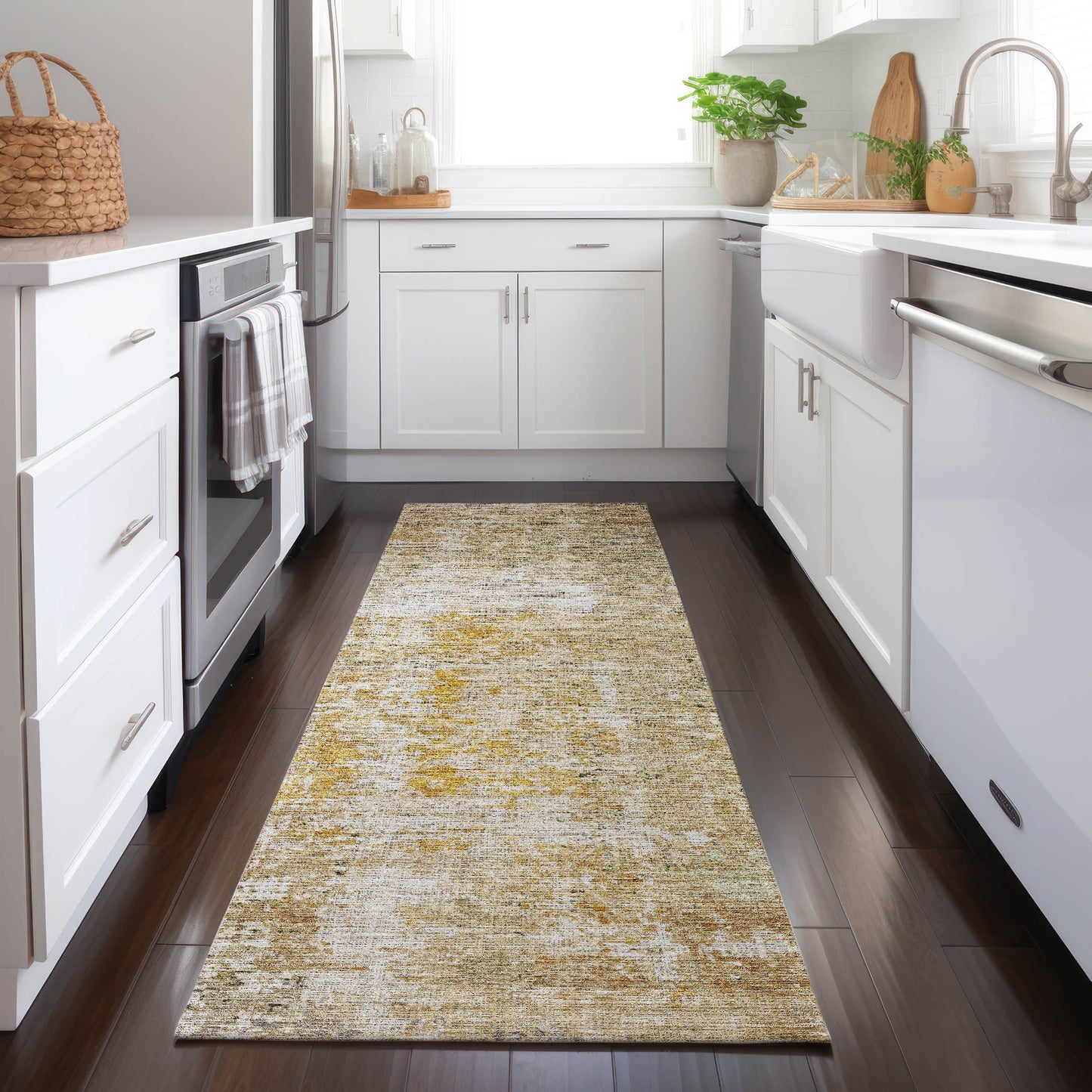 Machine Made Burano BU7 Gold - Dalyn Rugs