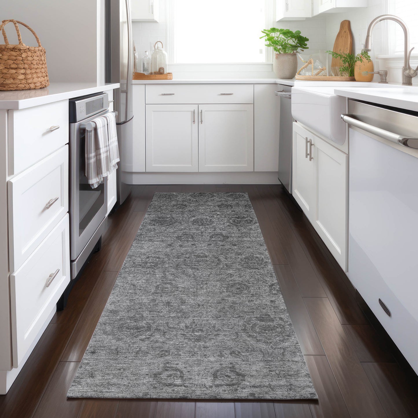 Machine Made Burano BU8 Gray - Dalyn Rugs