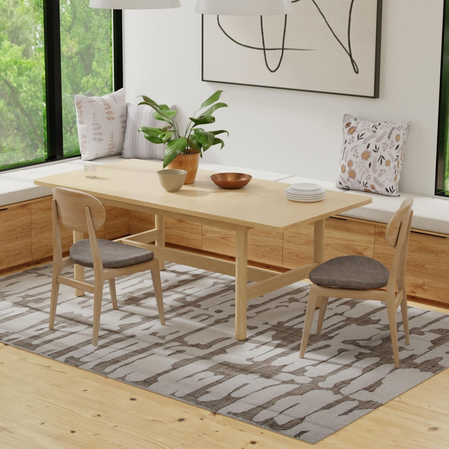 Bixby BX02TN Tan Hand Tufted Rug - Rizzy