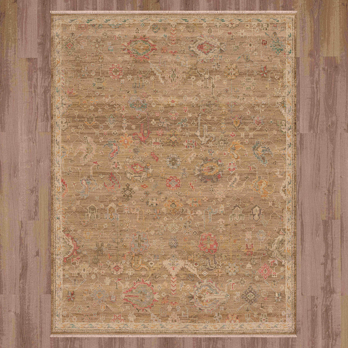 Bahu Brown Area Rug - Karastan
