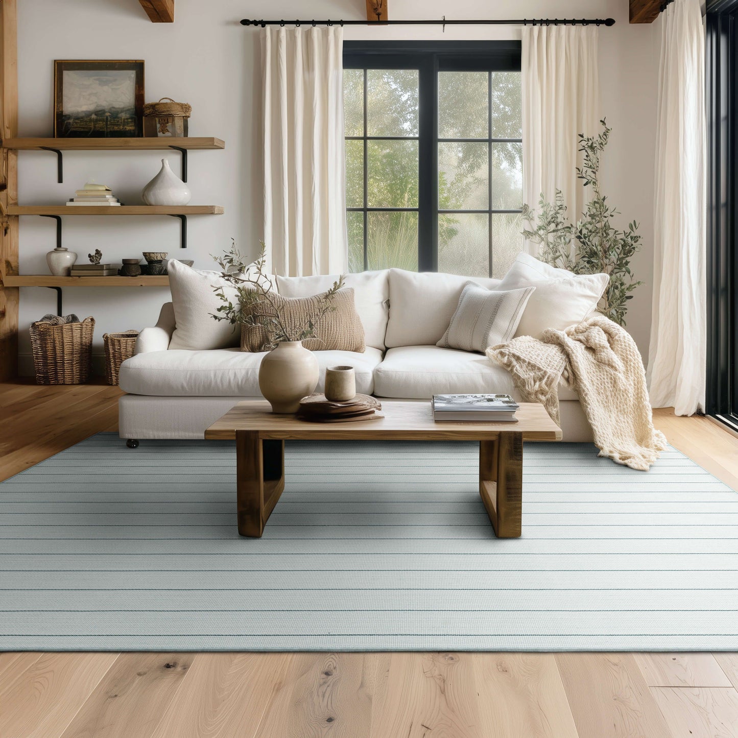 Bar Harbor Aqua Area Rug - Karastan