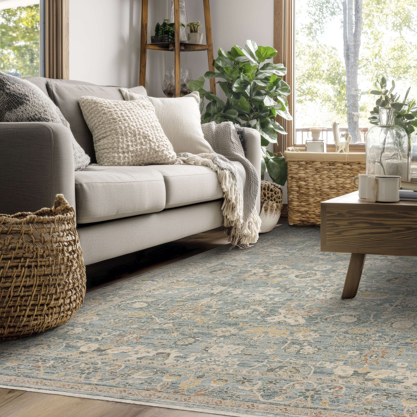 Bedfordshire Beachglass Area Rug - Karastan