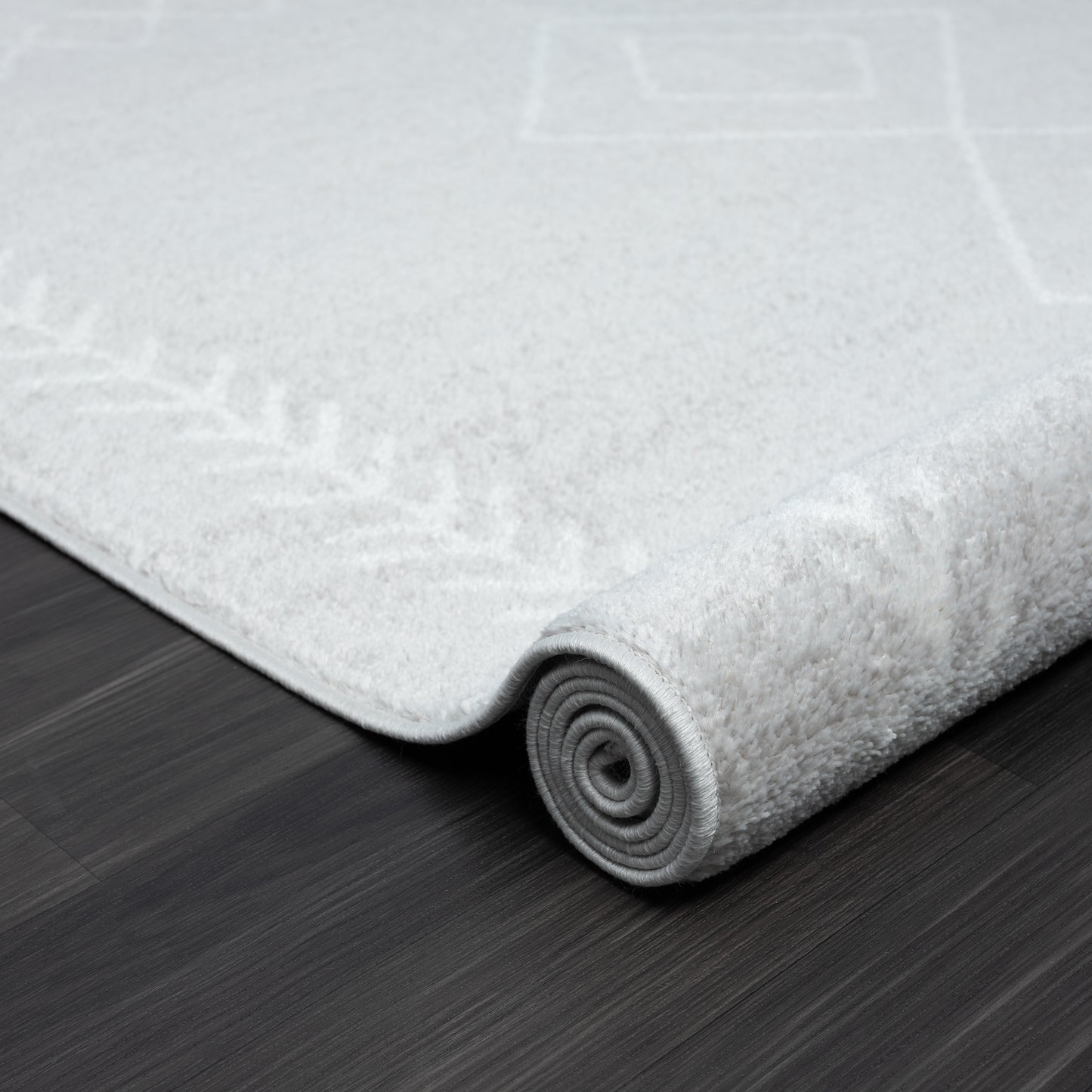 Calgary-82279 Transitional Power-Loomed Gray Jute Indoor Area Rug - LR Home