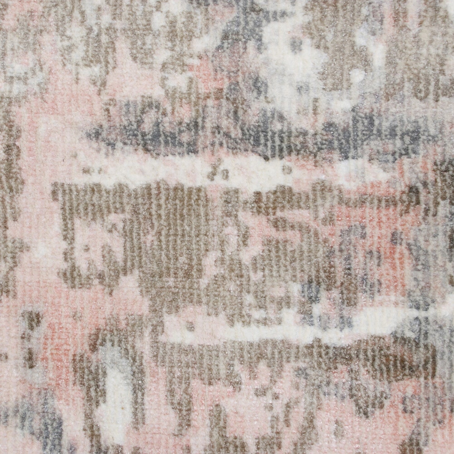 Calypso-81691 Contemporary Hand-Woven Gray/Pink Latex Indoor Area Rug - LR Home