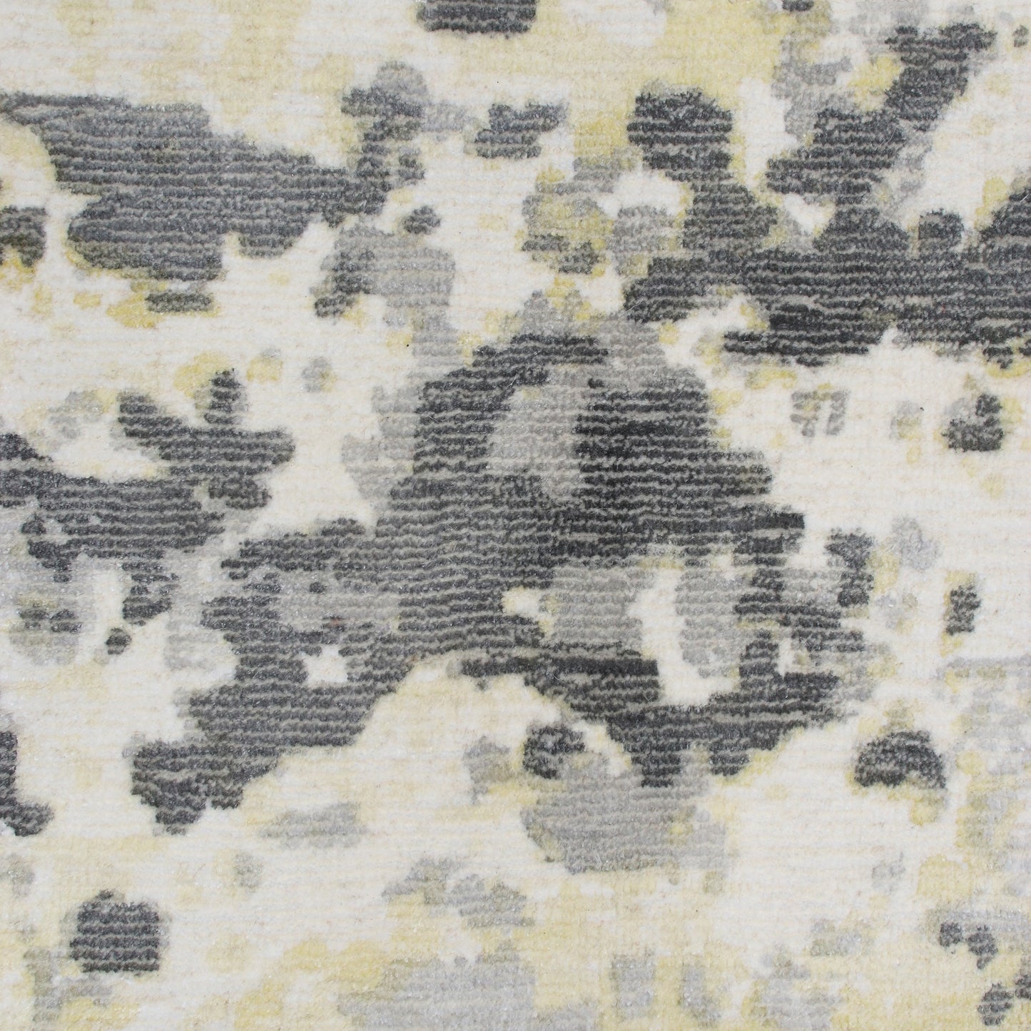 Calypso-81692 Contemporary Hand-Woven Gray/Yellow Latex Indoor Area Rug - LR Home