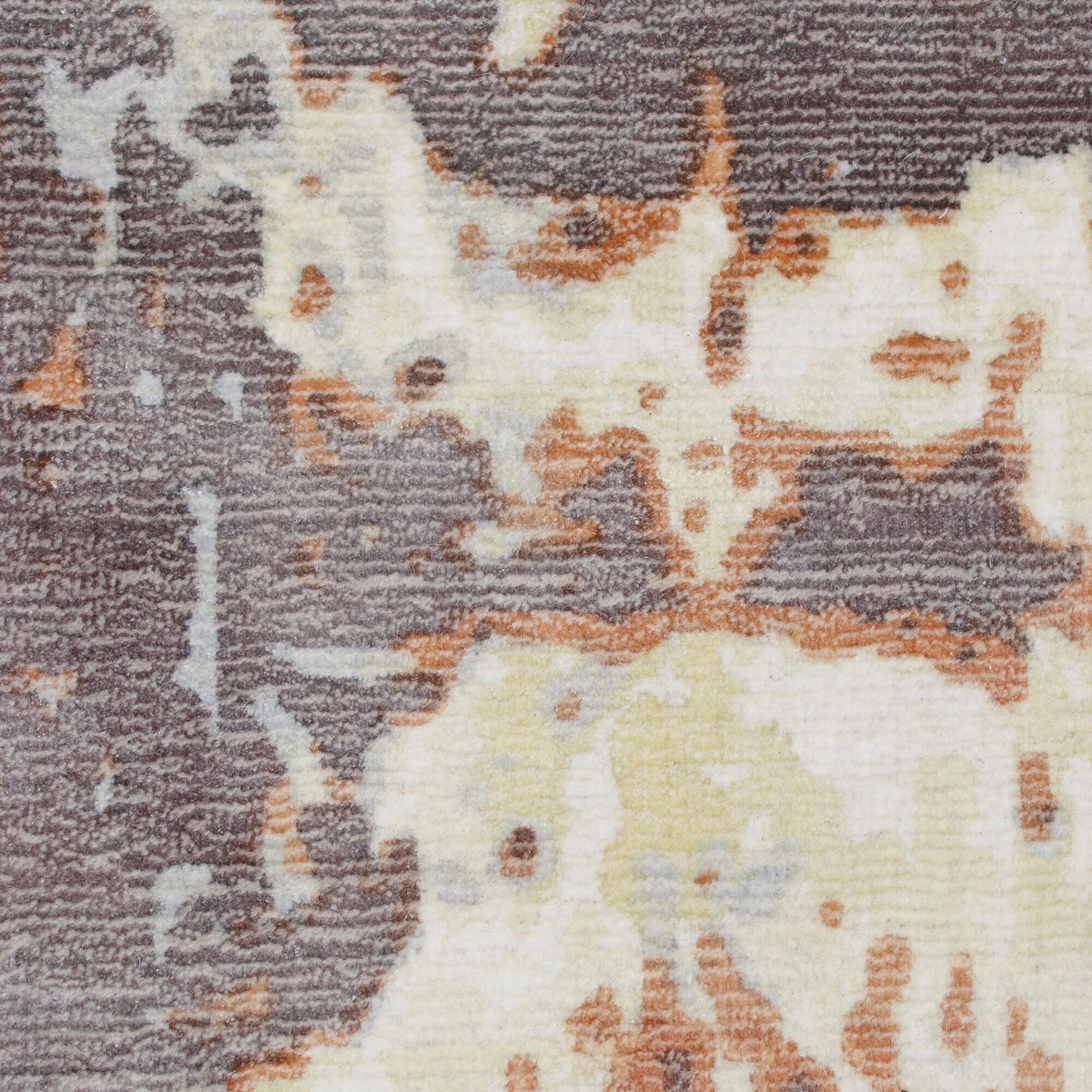Calypso-81694 Contemporary Hand-Woven Brown/Gray Latex Indoor Area Rug - LR Home