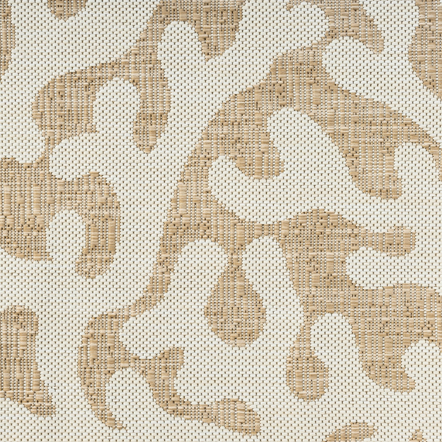 Captiva-82603 Nautical Power-Loomed Beige Polypropylene Indoor/Outdoor Area Rug - LR Home