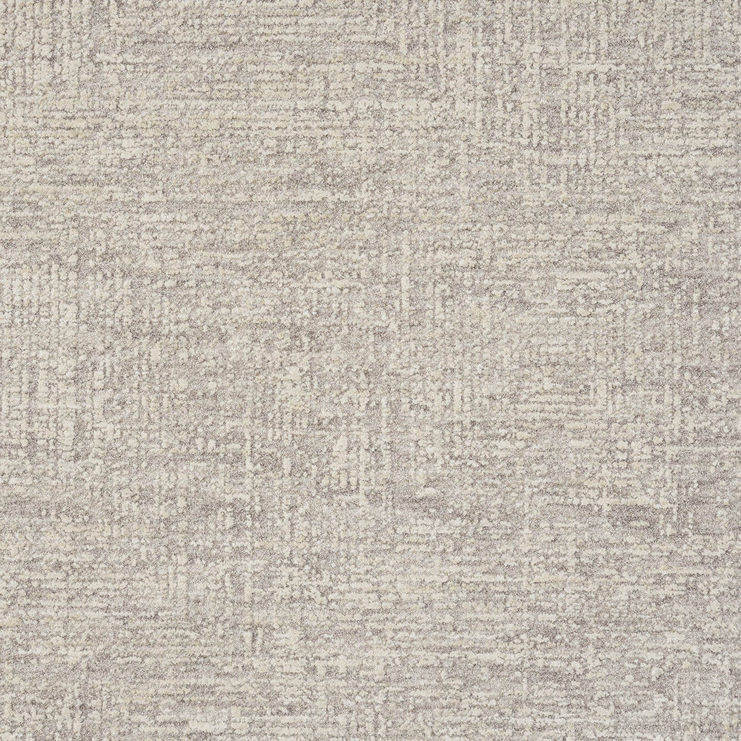 Castillo-82742 Transitional Power-Loomed Silver/Cream Cotton Indoor Area Rug - LR Home