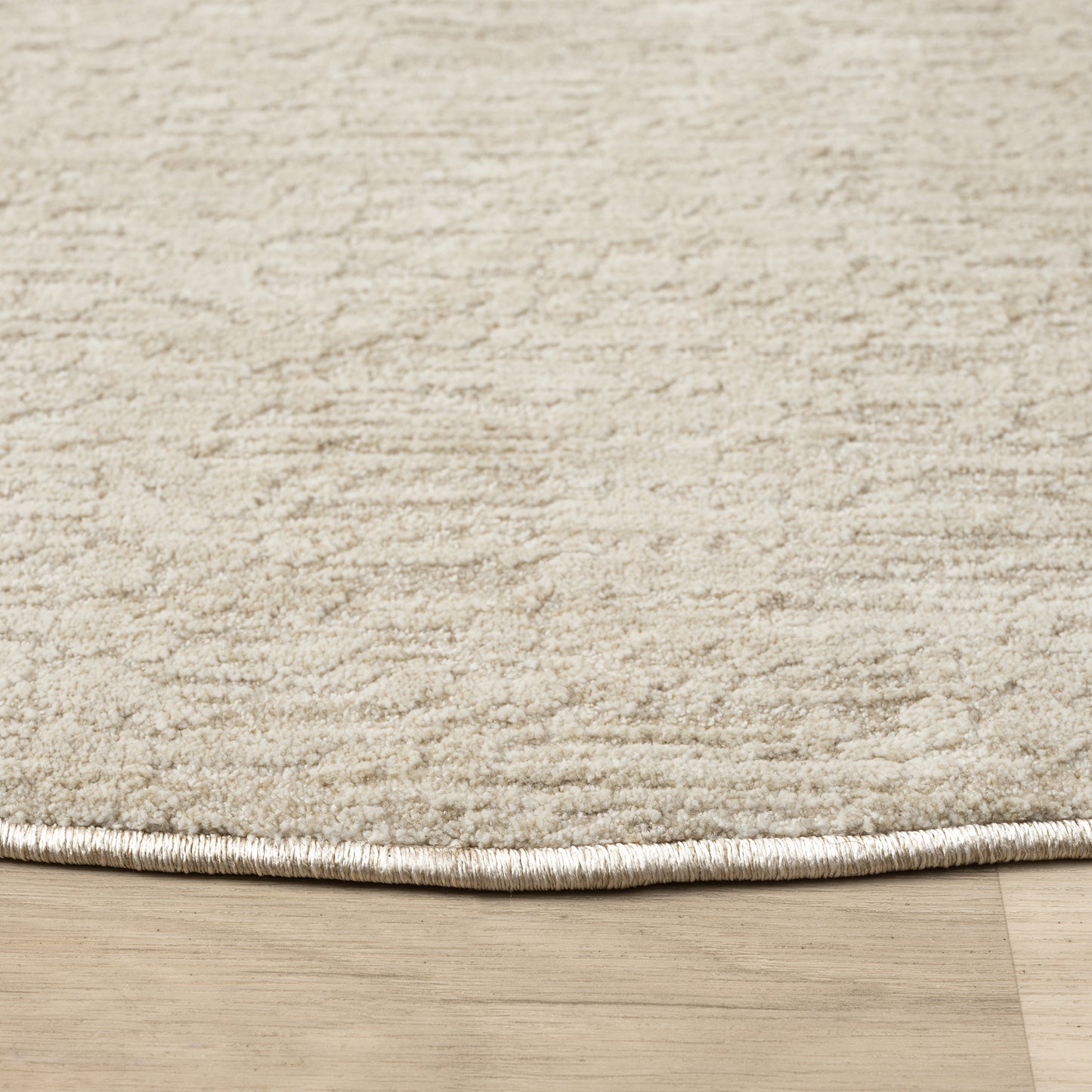 Castillo-82743 Transitional Power-Loomed Beige/Cream Cotton Indoor Area Rug - LR Home