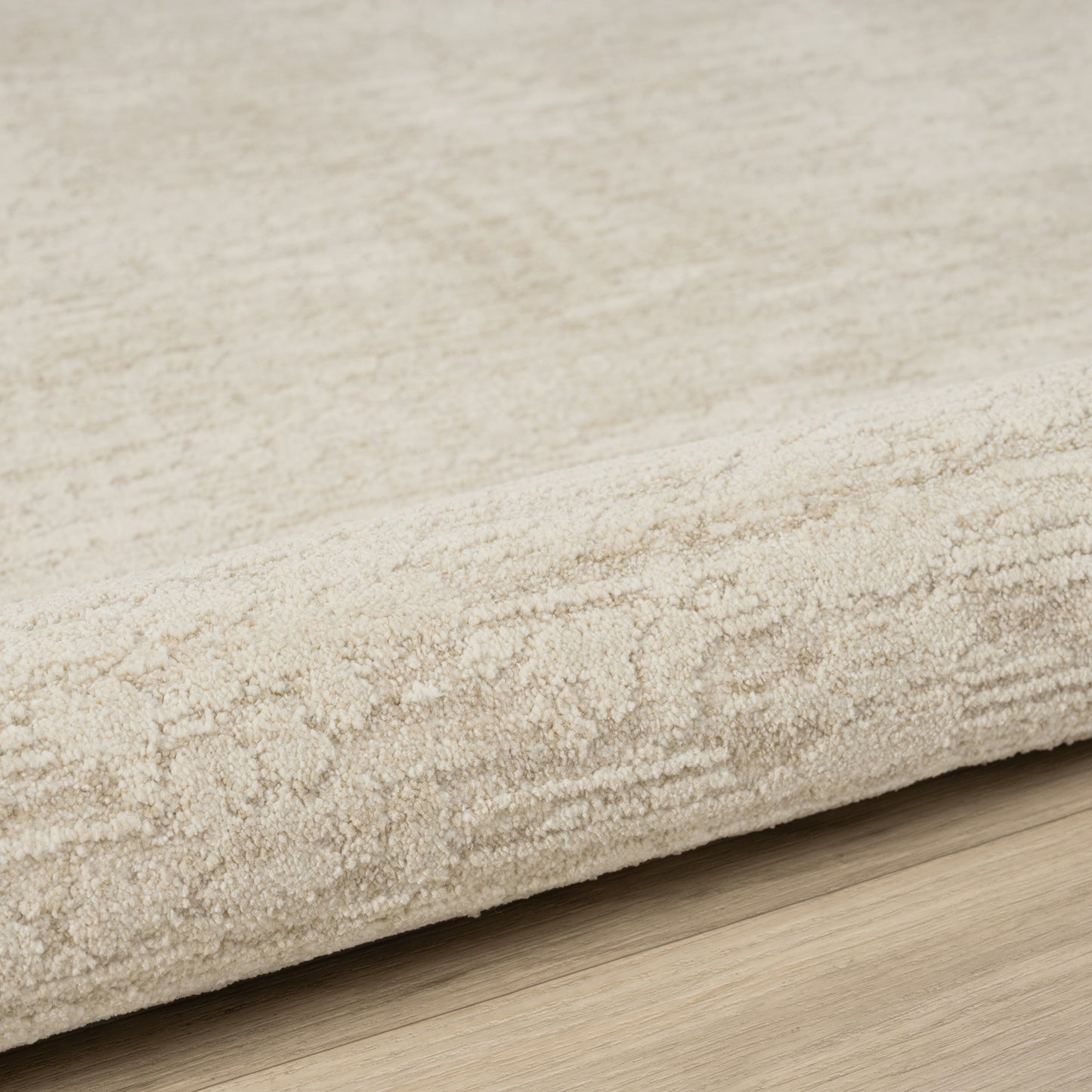 Castillo-82743 Transitional Power-Loomed Beige/Cream Cotton Indoor Area Rug - LR Home
