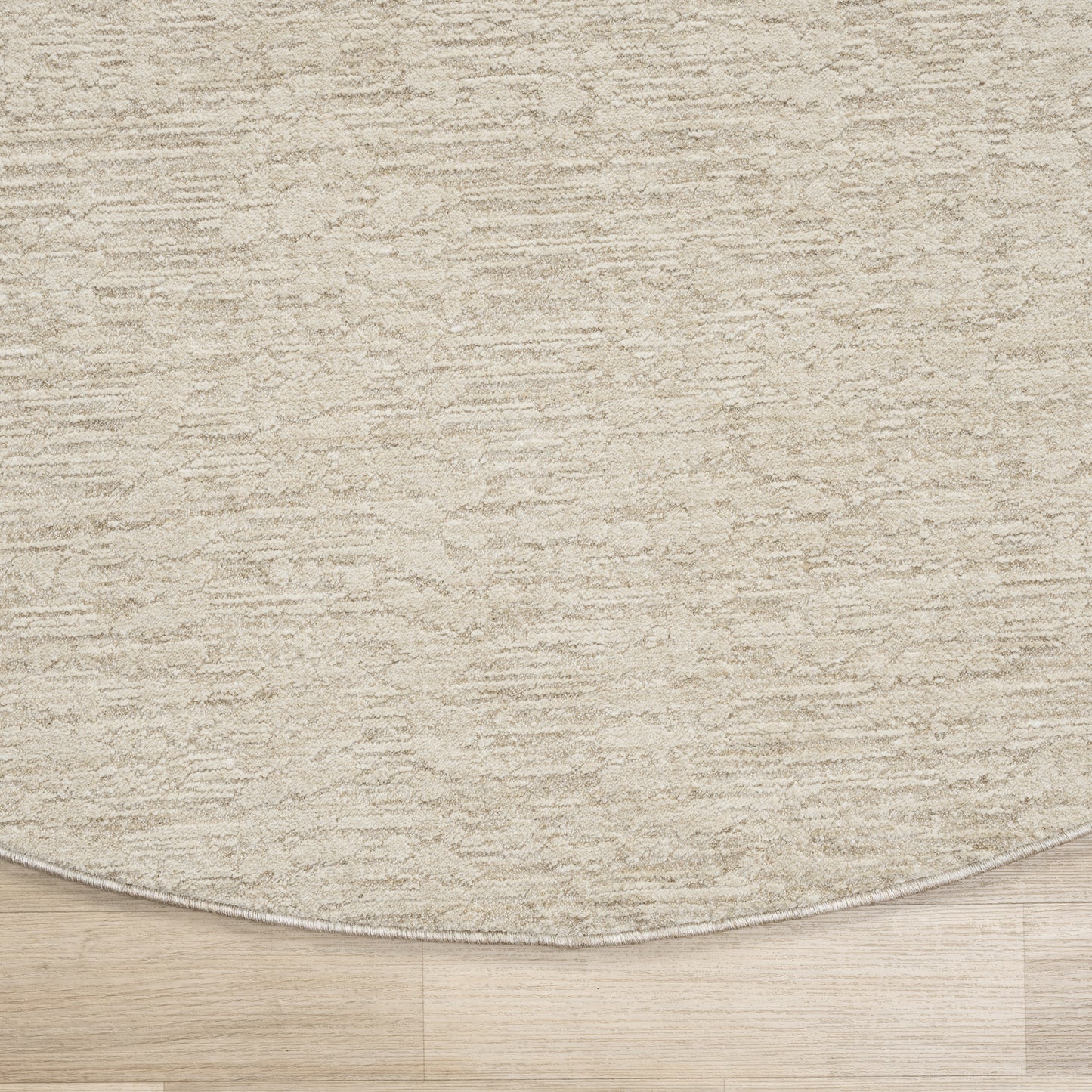 Castillo-82743 Transitional Power-Loomed Beige/Cream Cotton Indoor Area Rug - LR Home