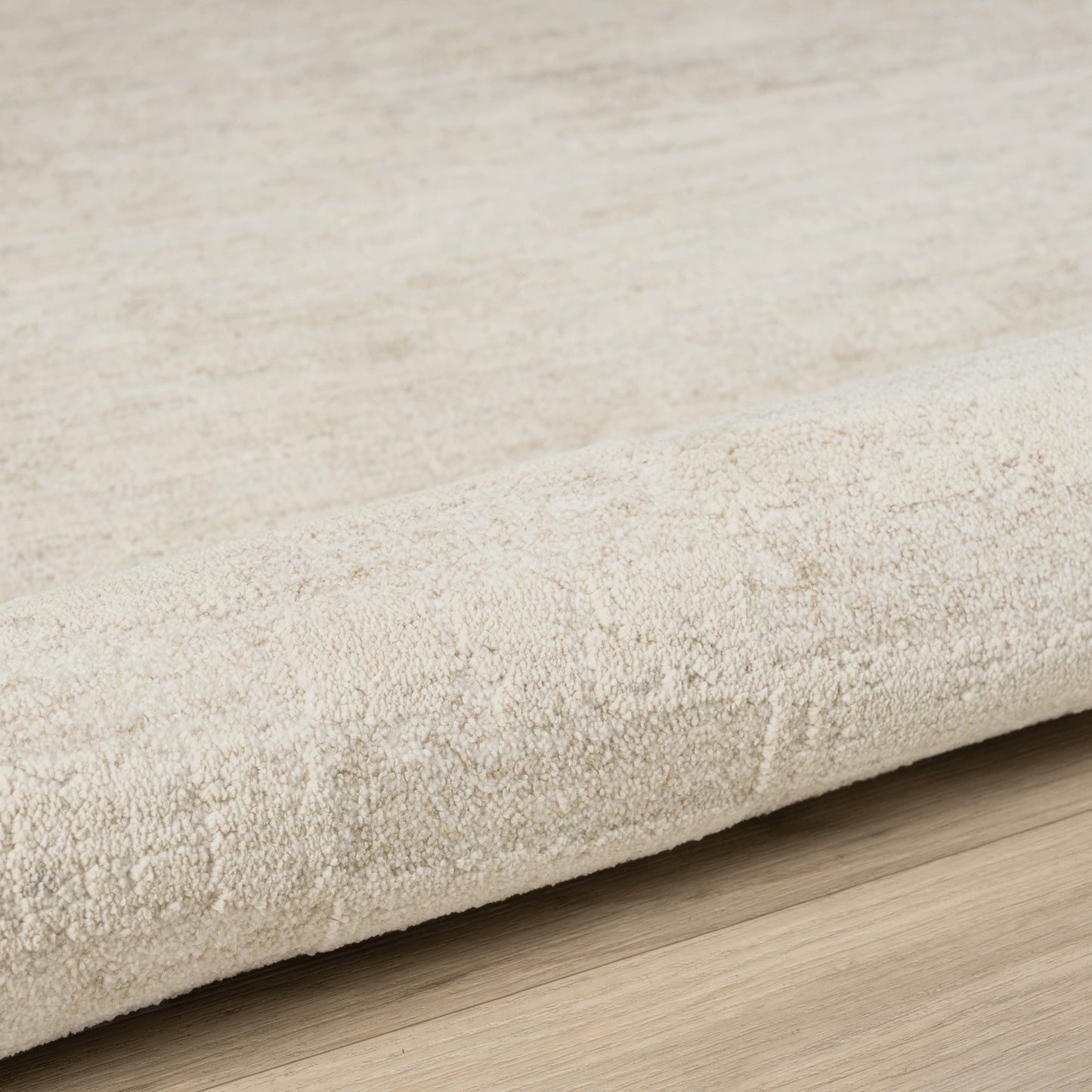 Castillo-82746 Transitional Power-Loomed Cream/Beige Cotton Indoor Area Rug - LR Home