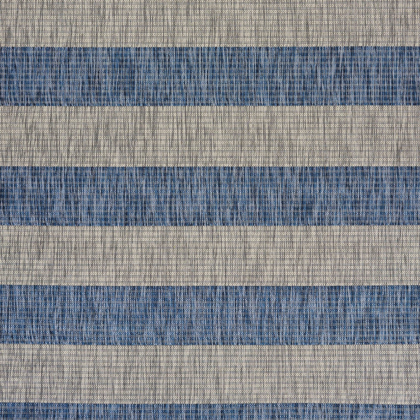 CATAL-81504 Nautical/Coastal Machine Made Navy/Gray Polypropylene Indoor/Outdoor Area Rugs - LR Home