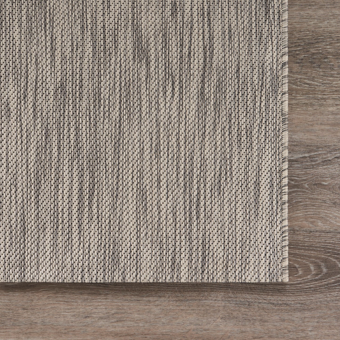 Catalina-81505 Tropical Power-Loomed Gray/Navy Blue Polypropylene Indoor/Outdoor Area Rug - LR Home
