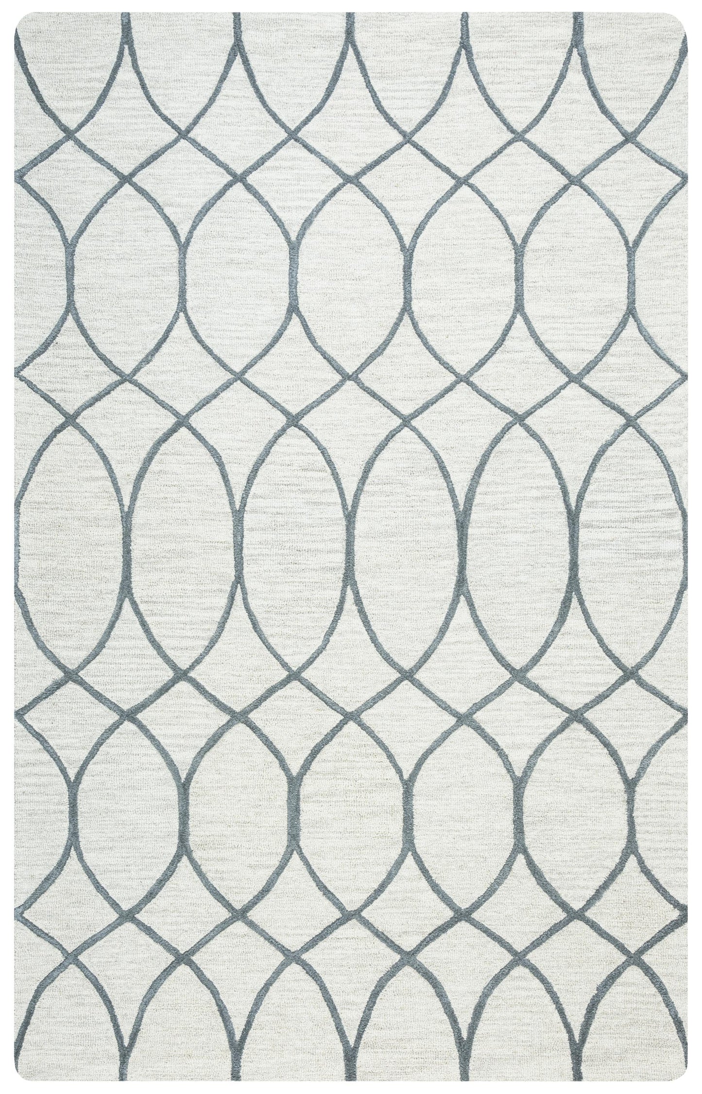 Caterine CE9482 Ivory Hand-Tufted Rug - Rizzy