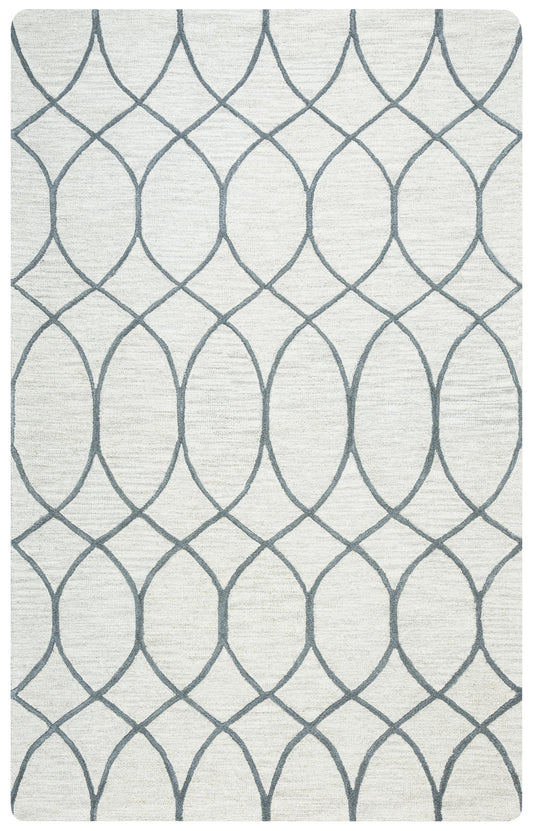 Caterine CE9482 Ivory Hand-Tufted Rug - Rizzy