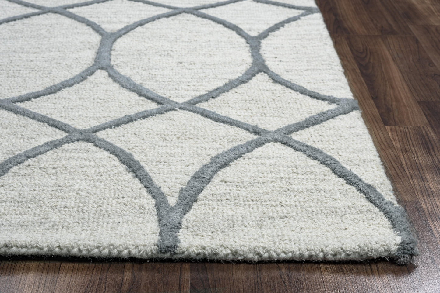 Caterine CE9482 Ivory Hand-Tufted Rug - Rizzy