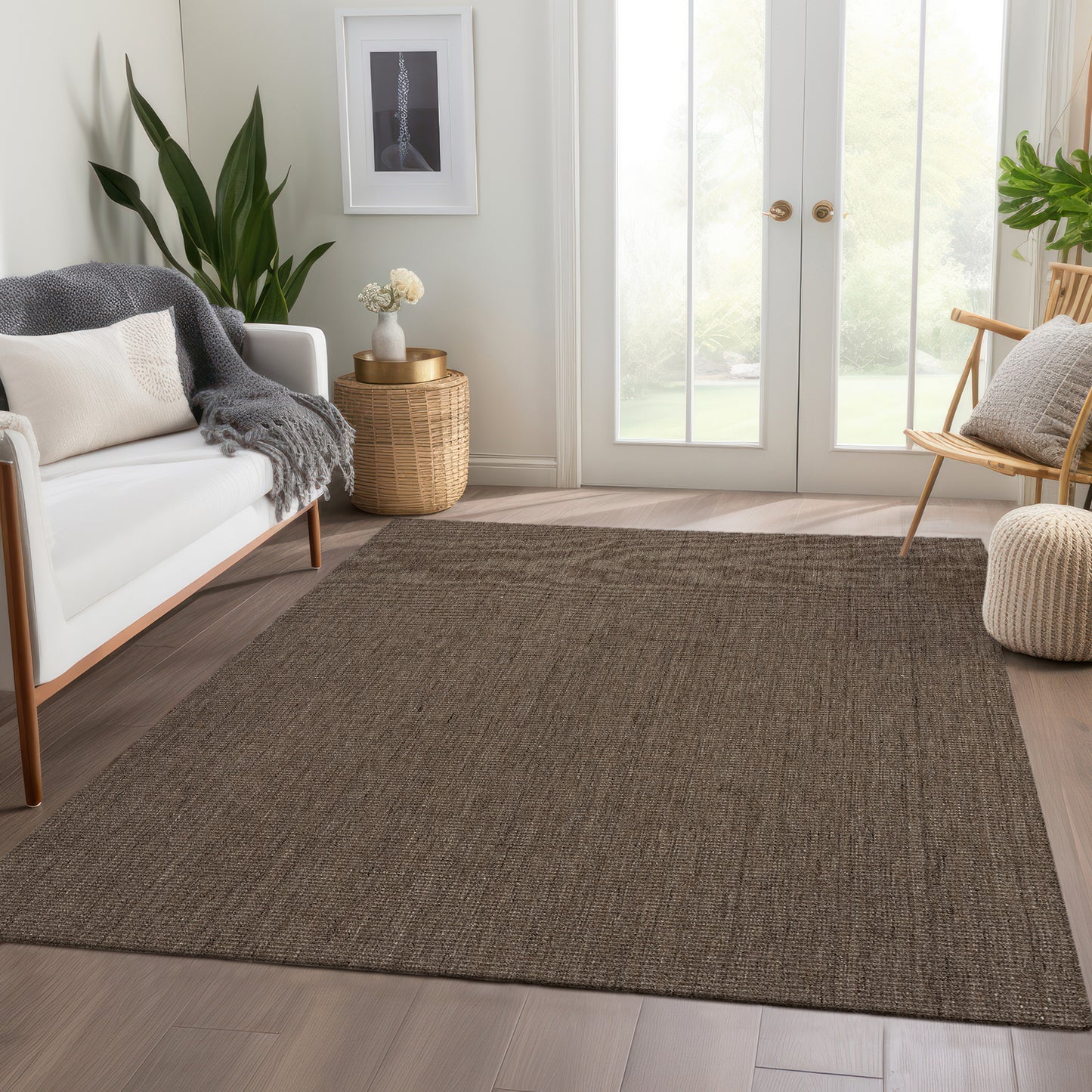 Hand Loomed Chambal CH1 Chocolate - Dalyn Rugs