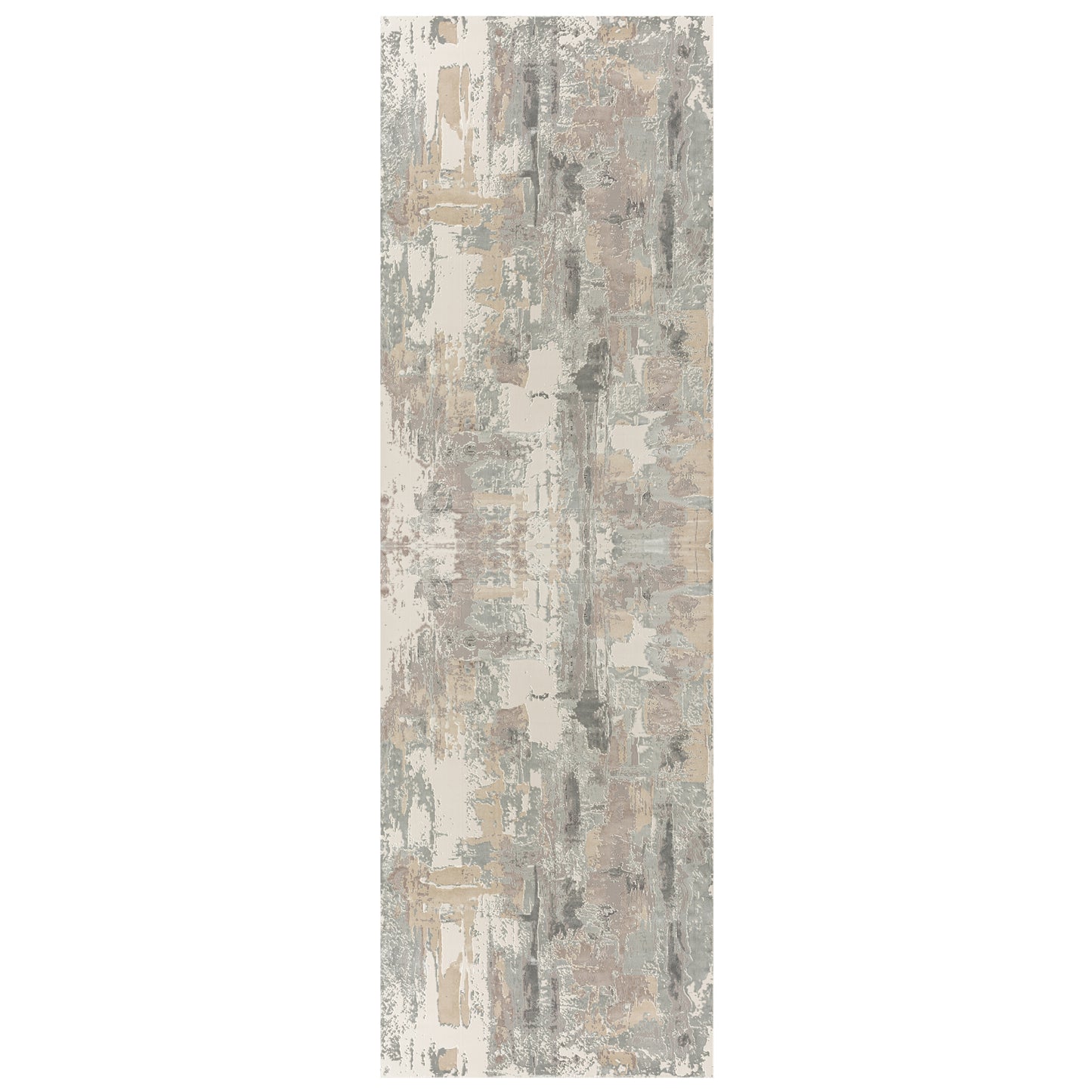 Cheshire-82127 Contemporary Power-Loomed Beige Cotton Indoor Area Rug - LR Home