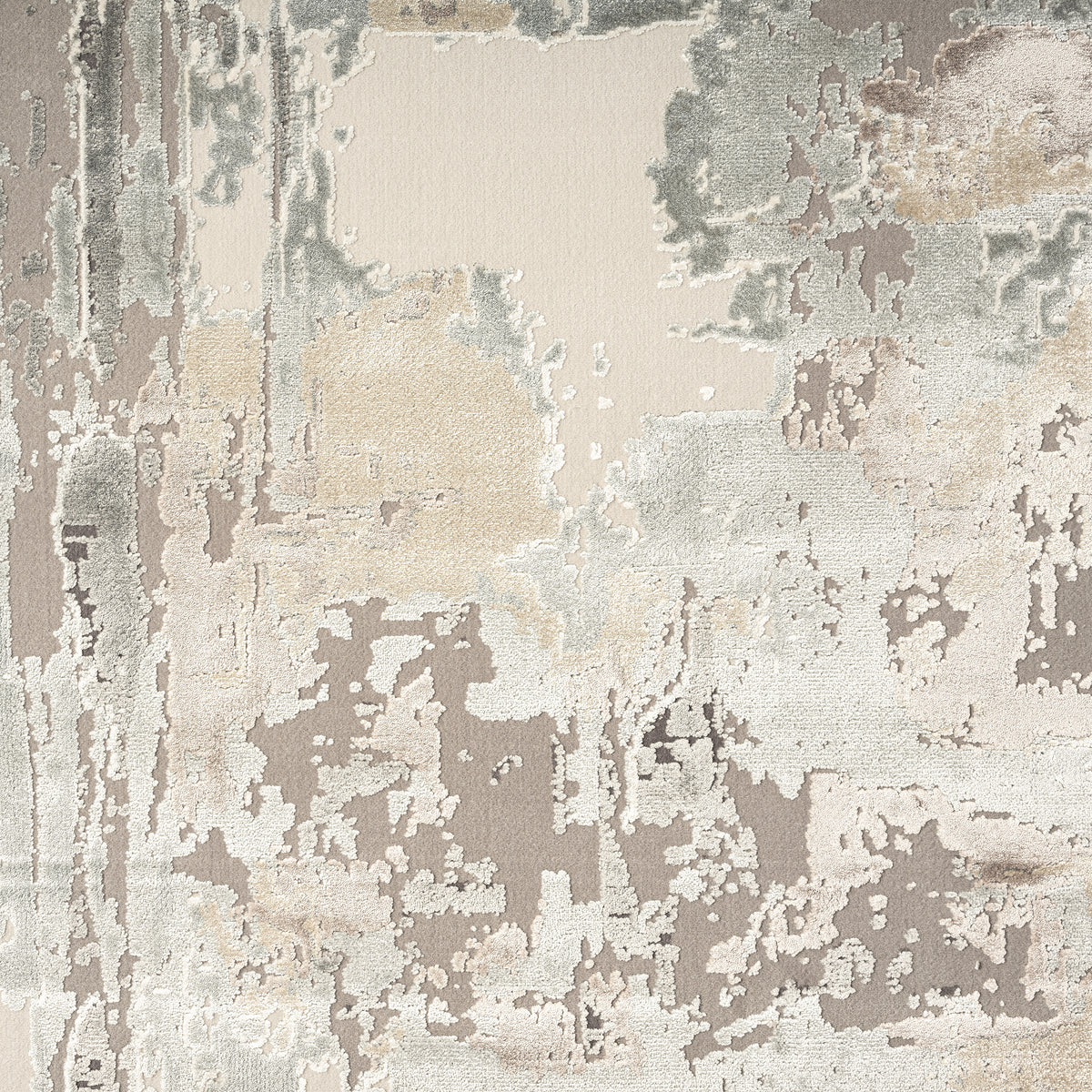 Cheshire Beige Abstract Modern/Contemporary Luxelon Blend Area Rug - color swatch