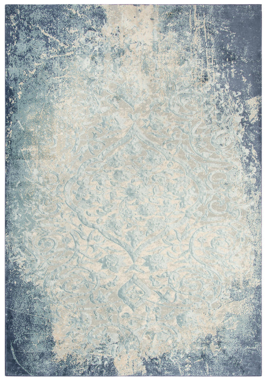 Chelsea CHS101 Teal/Blue Machine-Made Rug - Rizzy