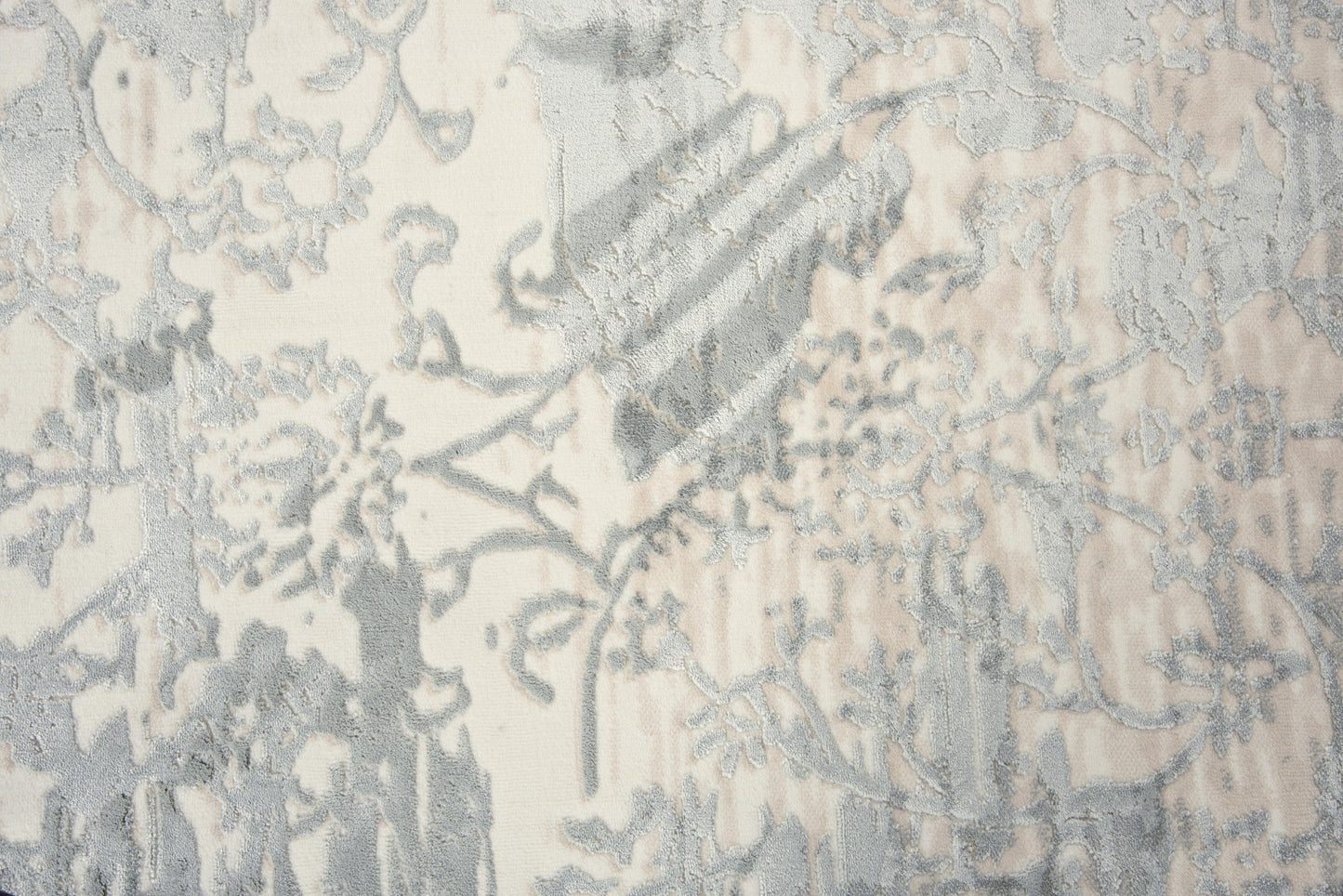 Chelsea CHS104 Gray/Cream Machine-Made Rug - Rizzy