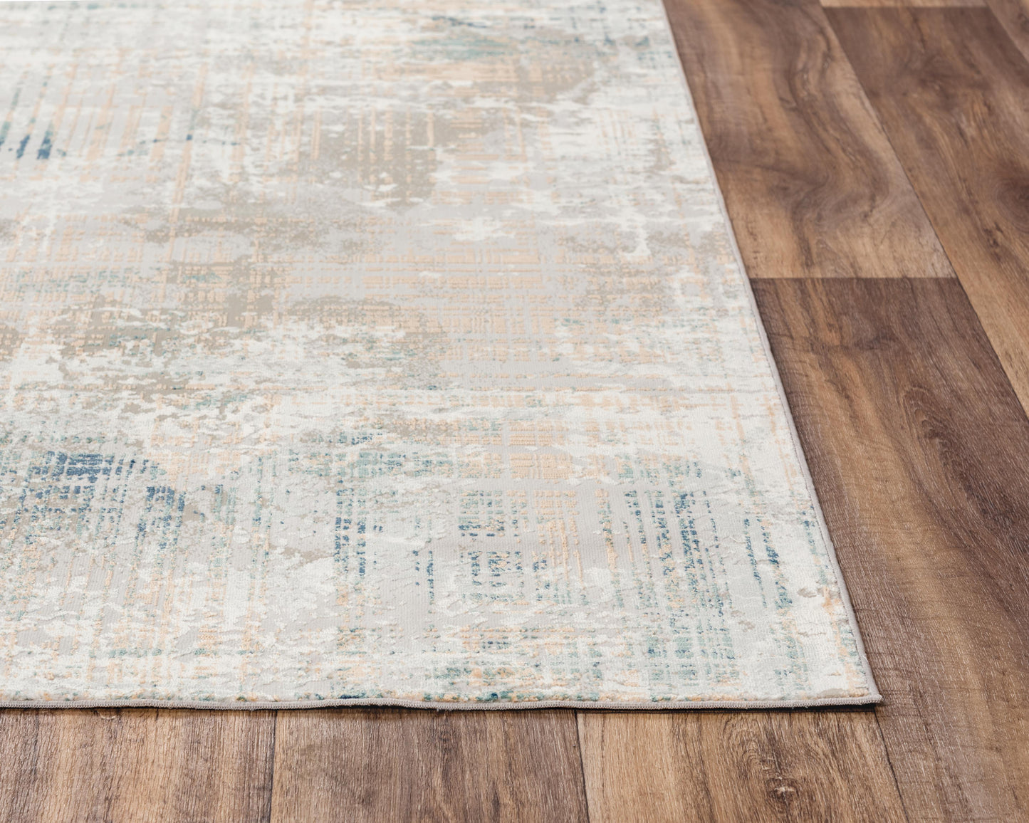 Chelsea CHS108 Ivory / Gray  Power Loomed Rug - Rizzy