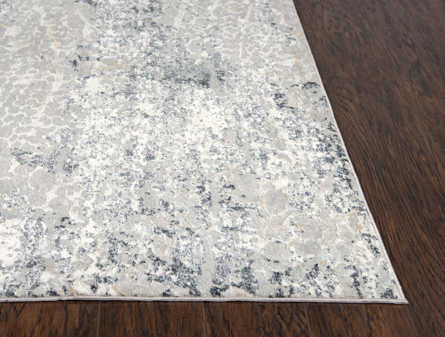 Chelsea CHS110 Cream/Gray Machine-Made Rug - Rizzy